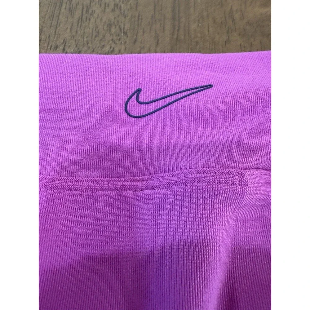 Nike Golf Dri-FIT Tour Performance Pink Skort Large L Pockets Stretch Lined